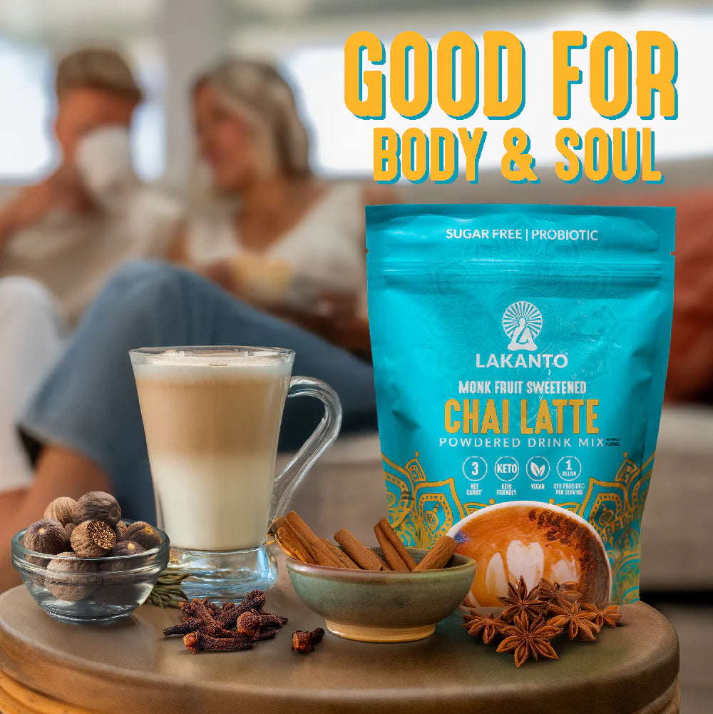 Monk Fruit Sweetened Chai Latte Drink Mix