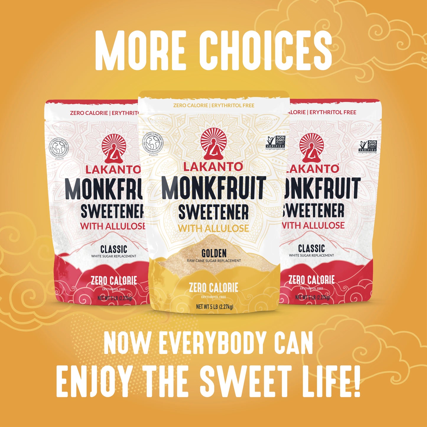 Endulzante de Monkfruit Dorado con Alulosa: Sustituto del Azúcar de Caña sin Refinar