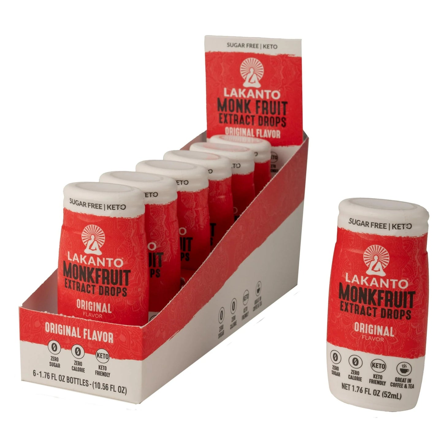 Gotas de Extracto de Endulzante Líquido de Fruta del Monje